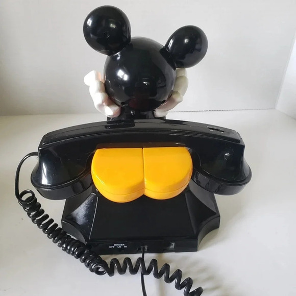 Vintage Disney Mickey Mouse Telemania Push Button Phone. - Picture 2 of 16